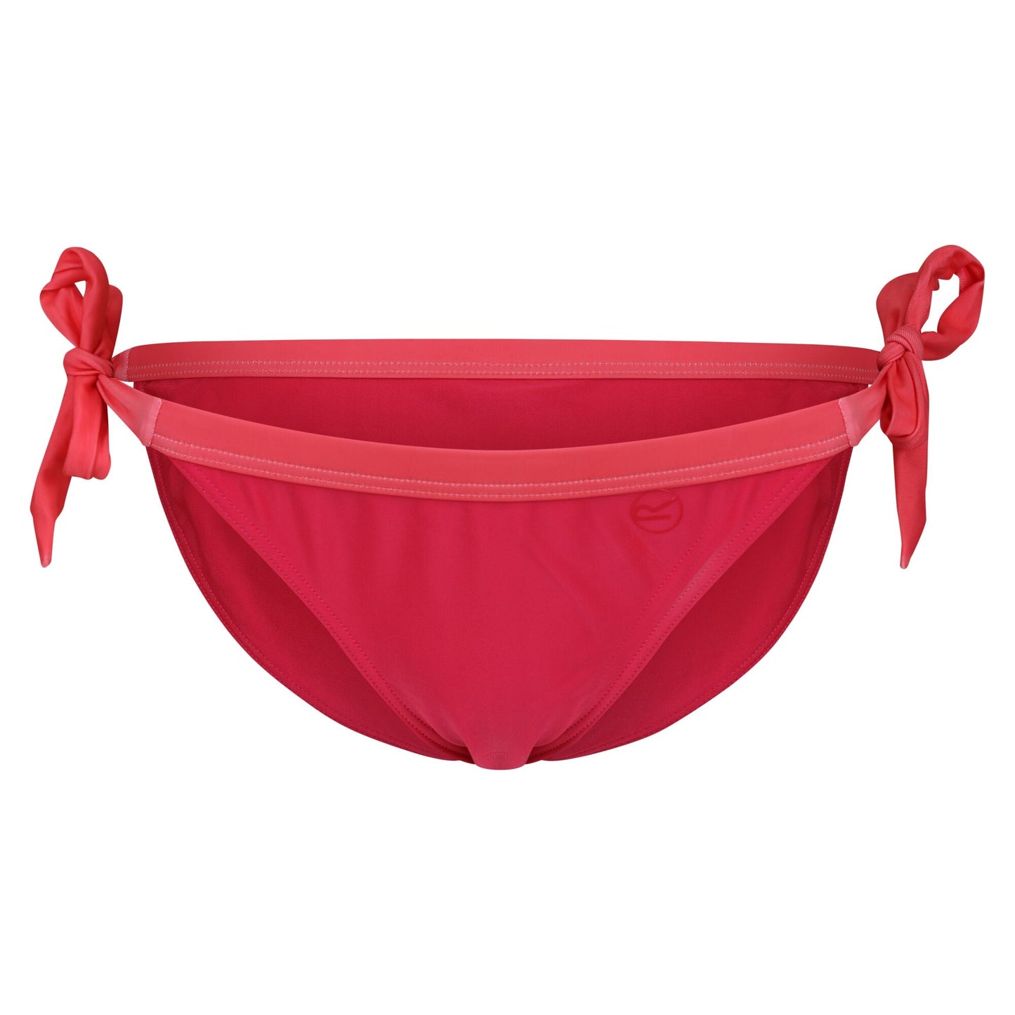 Bright Blush-Peach Bloom - Front - Regatta Womens-Ladies Flavia Plain Bikini Bottoms