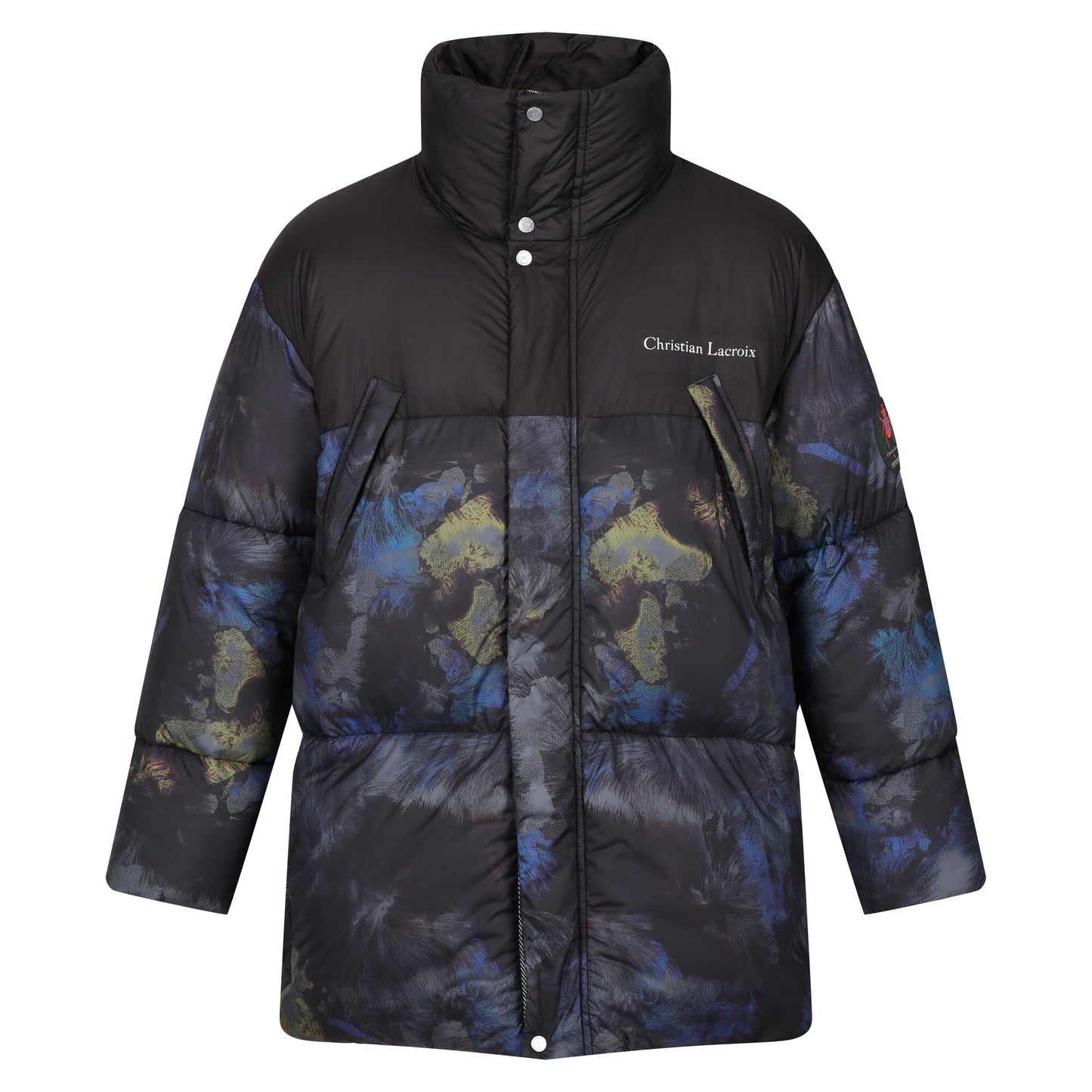 Black-Fourrure - Front - Regatta Mens Christian Lacroix Barbegal Baffled Padded Jacket
