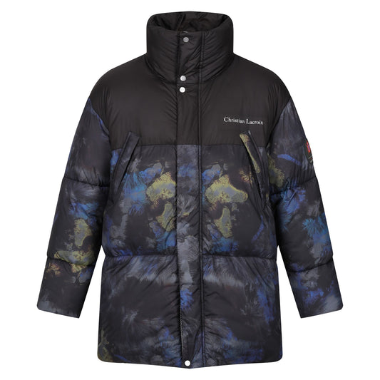Black-Fourrure - Front - Regatta Mens Christian Lacroix Barbegal Baffled Padded Jacket