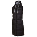 Black - Side - Regatta Womens-Ladies Society Padded Longline Gilet