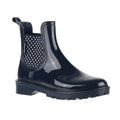 Navy-White Sand - Front - Regatta Womens-Ladies Lady Harriett II Ankle Wellington Boots