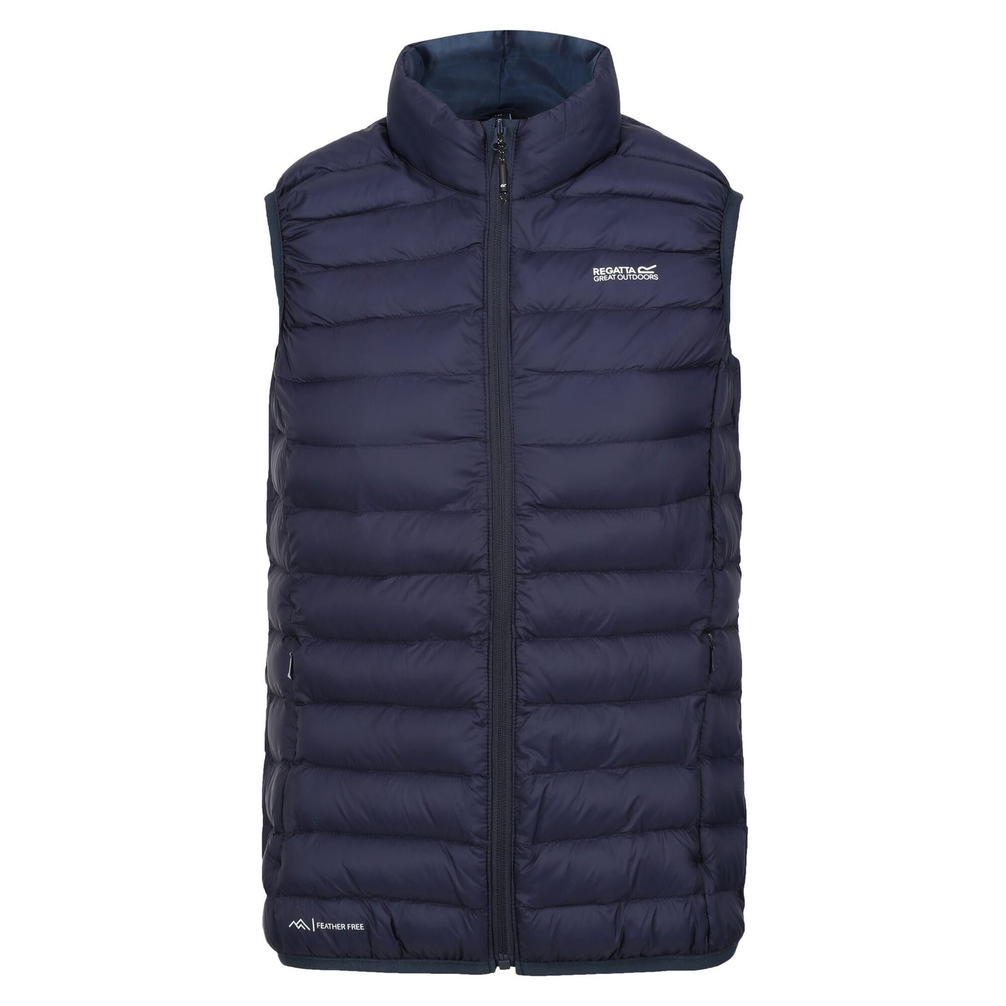 Navy-Sea Haze - Front - Regatta Womens-Ladies Marizion Gilet