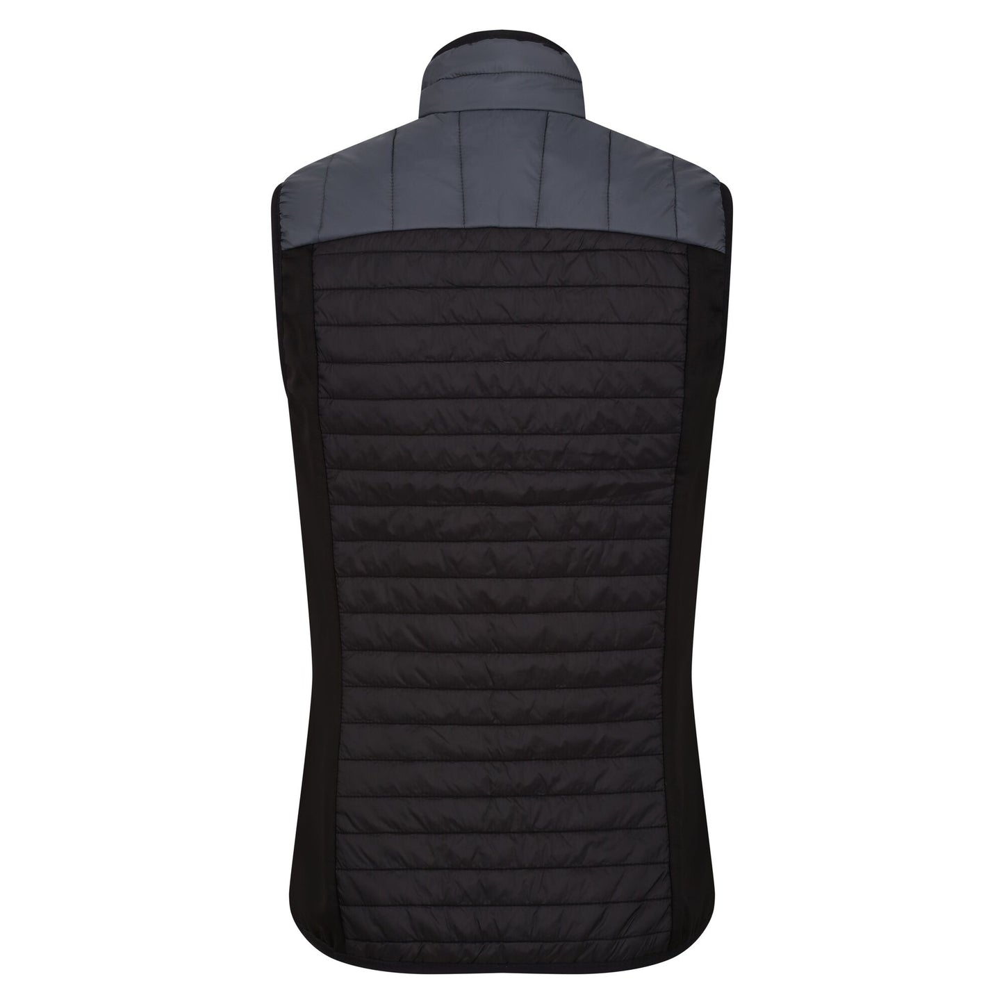 Seal Grey-Black - Back - Regatta Womens-Ladies Trutton Baffled Gilet