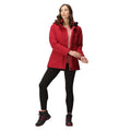 Rumba Red - Close up - Regatta Womens-Ladies Sanda III Waterproof Jacket