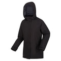 Black - Side - Regatta Womens-Ladies Sanda III Waterproof Jacket