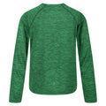 Field Green - Back - Regatta Childrens-Kids Burnlee Roam Free Graphic Print Marl T-Shirt