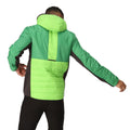 Jasmine Green-Field Green - Pack Shot - Regatta Mens Trutton II Baffled Padded Jacket