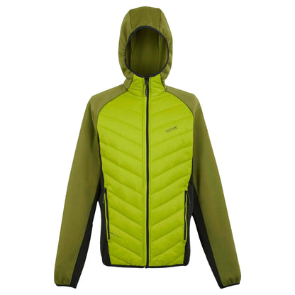 Grenoble Green-Nephrite Green - Front - Regatta Mens Andreson VIII Hybrid Jacket