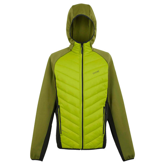 Grenoble Green-Nephrite Green - Front - Regatta Mens Andreson VIII Hybrid Jacket