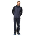 Navy - Close up - Regatta Mens Andreson VIII Hybrid Jacket