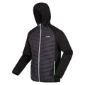 Ash-Black - Side - Regatta Mens Andreson VIII Hybrid Jacket