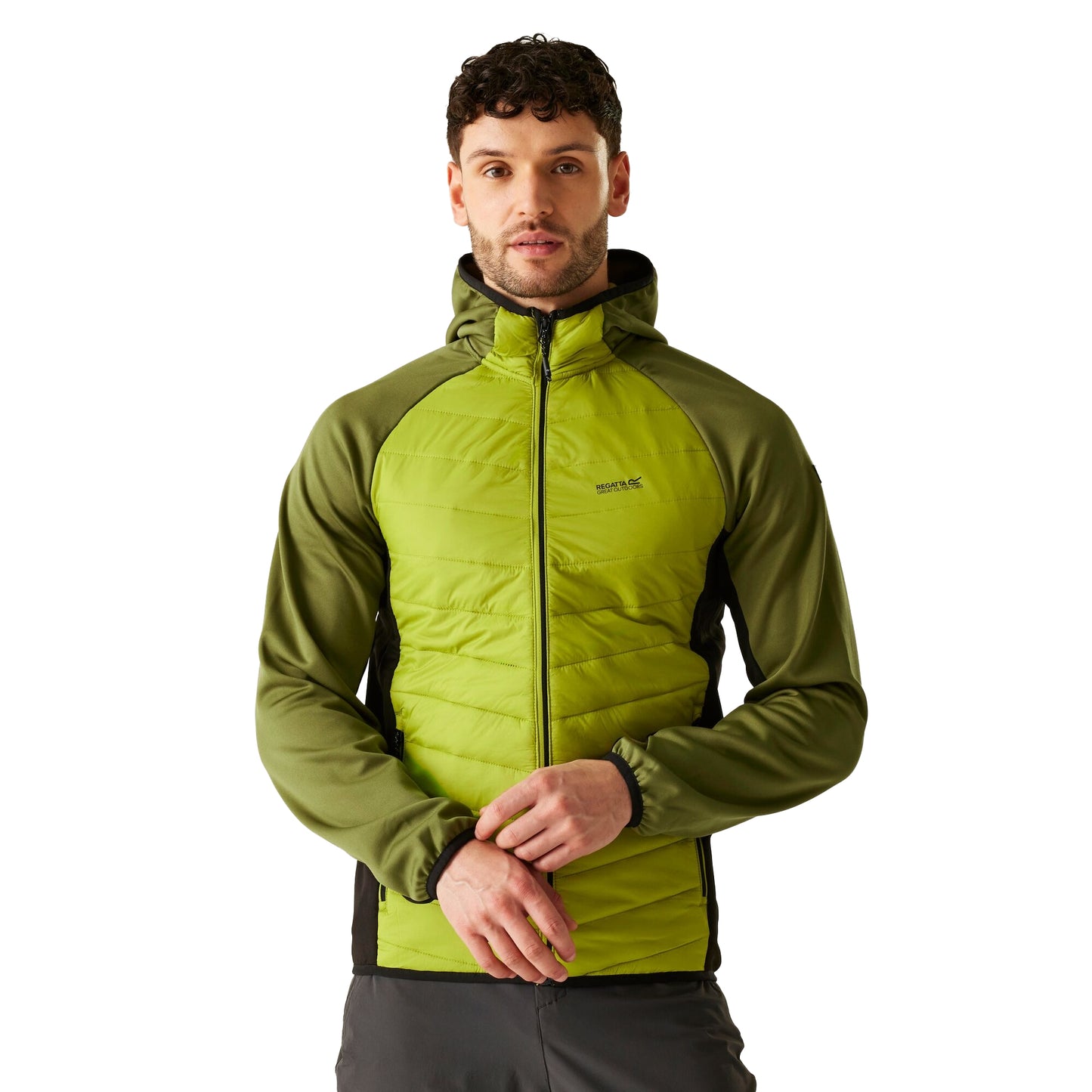 Grenoble Green-Nephrite Green - Side - Regatta Mens Andreson VIII Hybrid Jacket