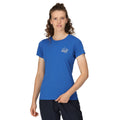 Olympian Blue - Pack Shot - Regatta Womens-Ladies Fingal VII Logo T-Shirt