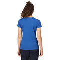 Olympian Blue - Close up - Regatta Womens-Ladies Fingal VII Logo T-Shirt
