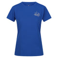 Olympian Blue - Front - Regatta Womens-Ladies Fingal VII Logo T-Shirt