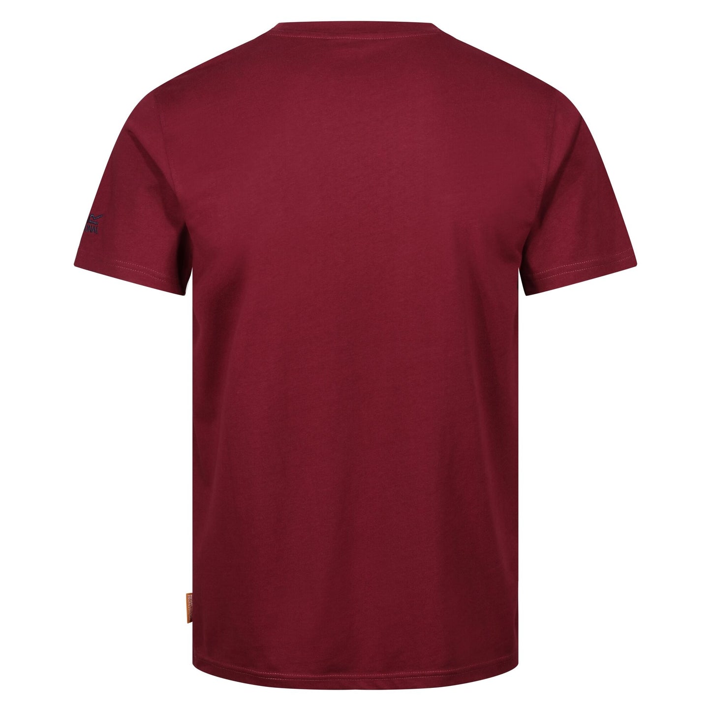 Burgundy - Back - Regatta Professional Mens Cotton T-Shirt