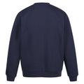 Navy - Back - Regatta Mens Pro Crew Neck Sweatshirt