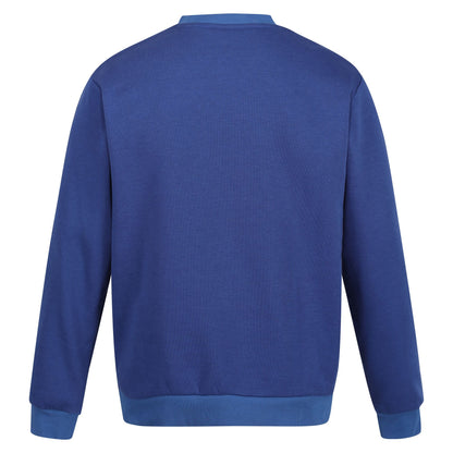 New Royal - Back - Regatta Professional Mens Crew Neck Sweatshirt