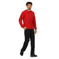 Classic Red - Side - Regatta Professional Mens Crew Neck Sweatshirt