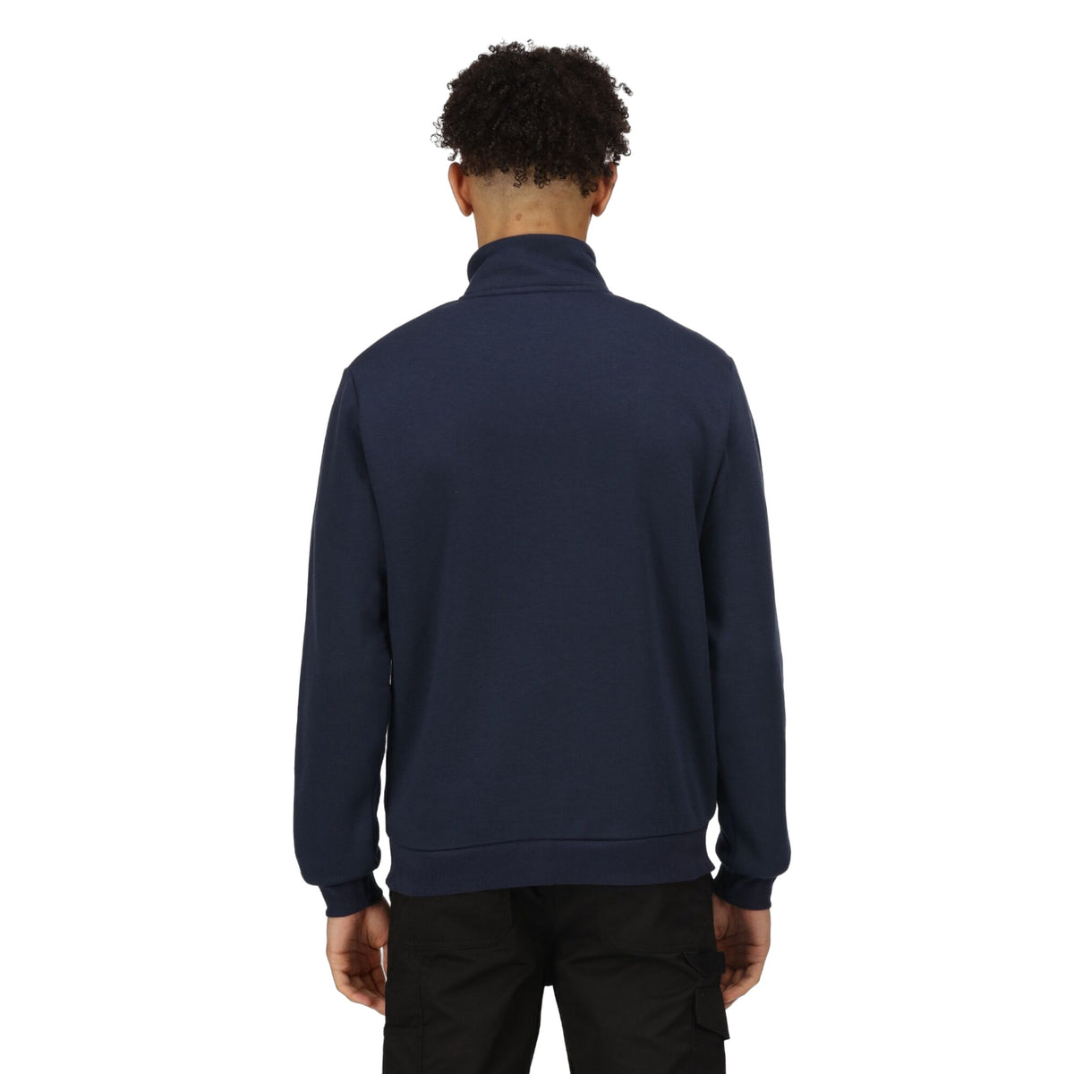 Navy - Lifestyle - Regatta Professional Mens Quarter Zip Sweatshirt