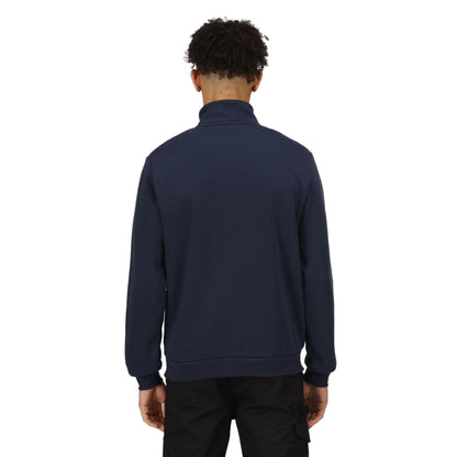 Navy - Lifestyle - Regatta Professional Mens Quarter Zip Sweatshirt