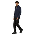 Navy - Pack Shot - Regatta Professional Mens Quarter Zip Sweatshirt