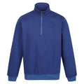 New Royal - Front - Regatta Professional Mens Quarter Zip Sweatshirt