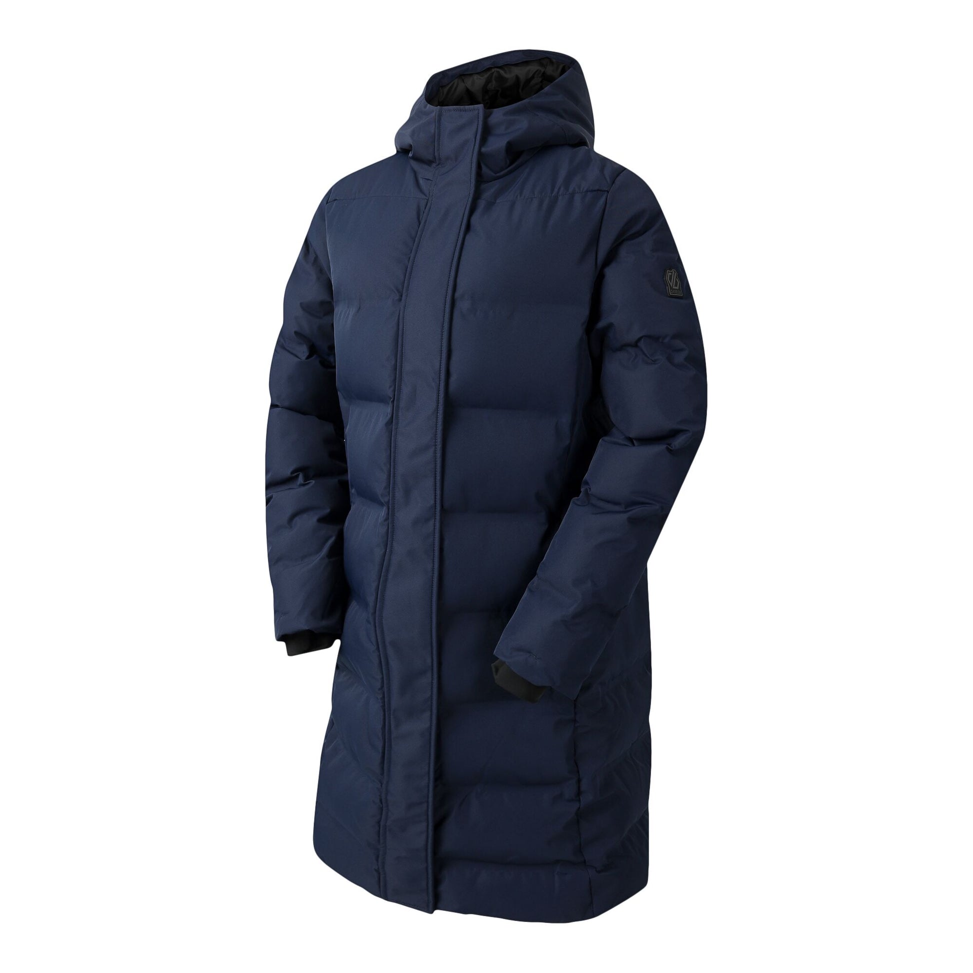 Navy - Side - Dare 2B Womens-Ladies Wander Padded Jacket