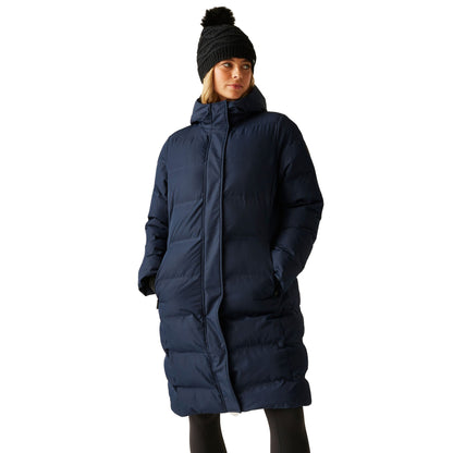 Navy - Lifestyle - Dare 2B Womens-Ladies Wander Padded Jacket