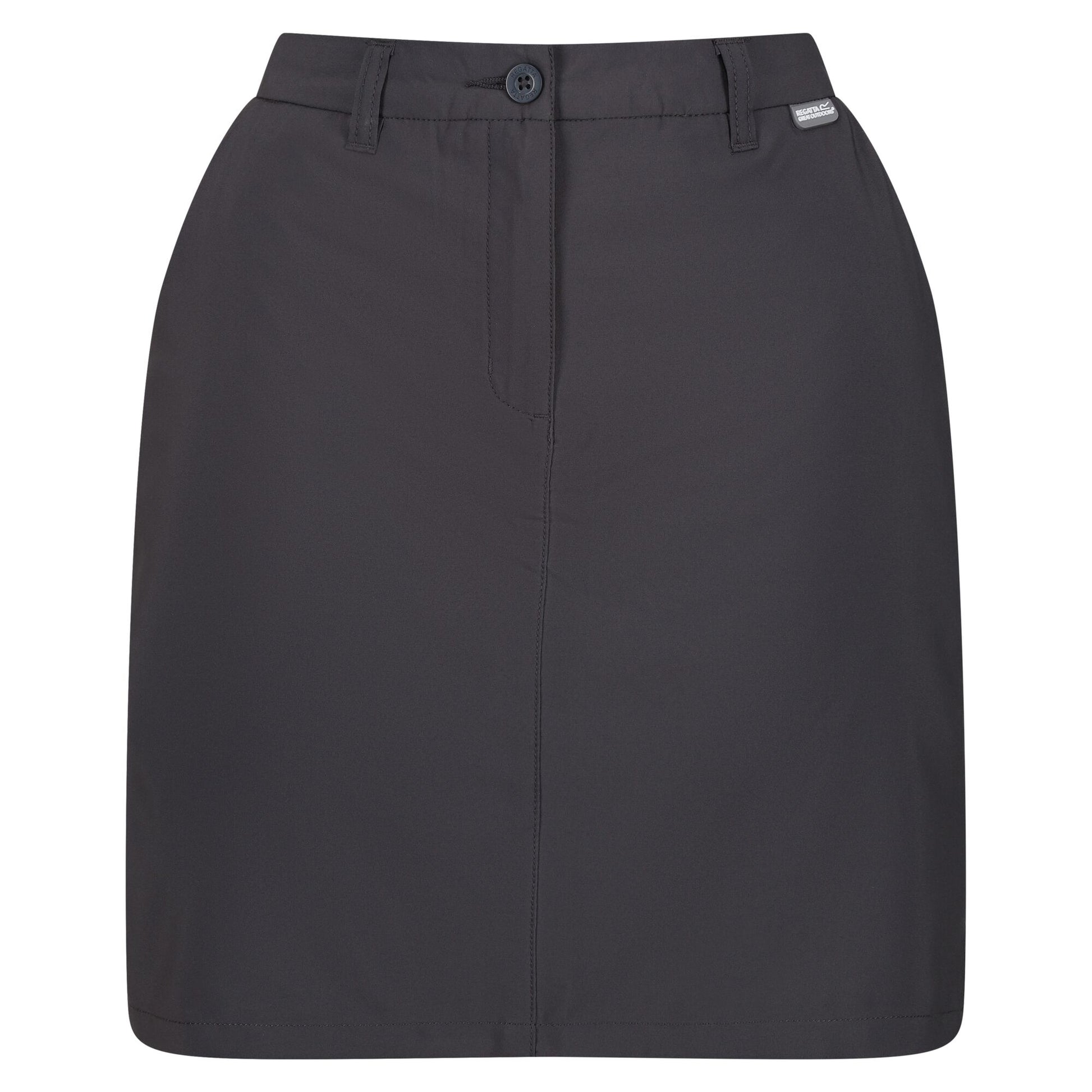 Seal Grey - Front - Regatta Womens-Ladies Highton Skort III Skirt