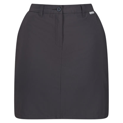 Seal Grey - Front - Regatta Womens-Ladies Highton Skort III Skirt
