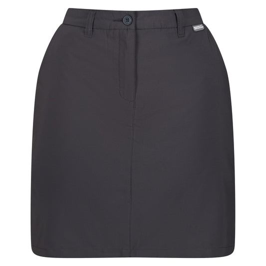 Seal Grey - Front - Regatta Womens-Ladies Highton Skort III Skirt