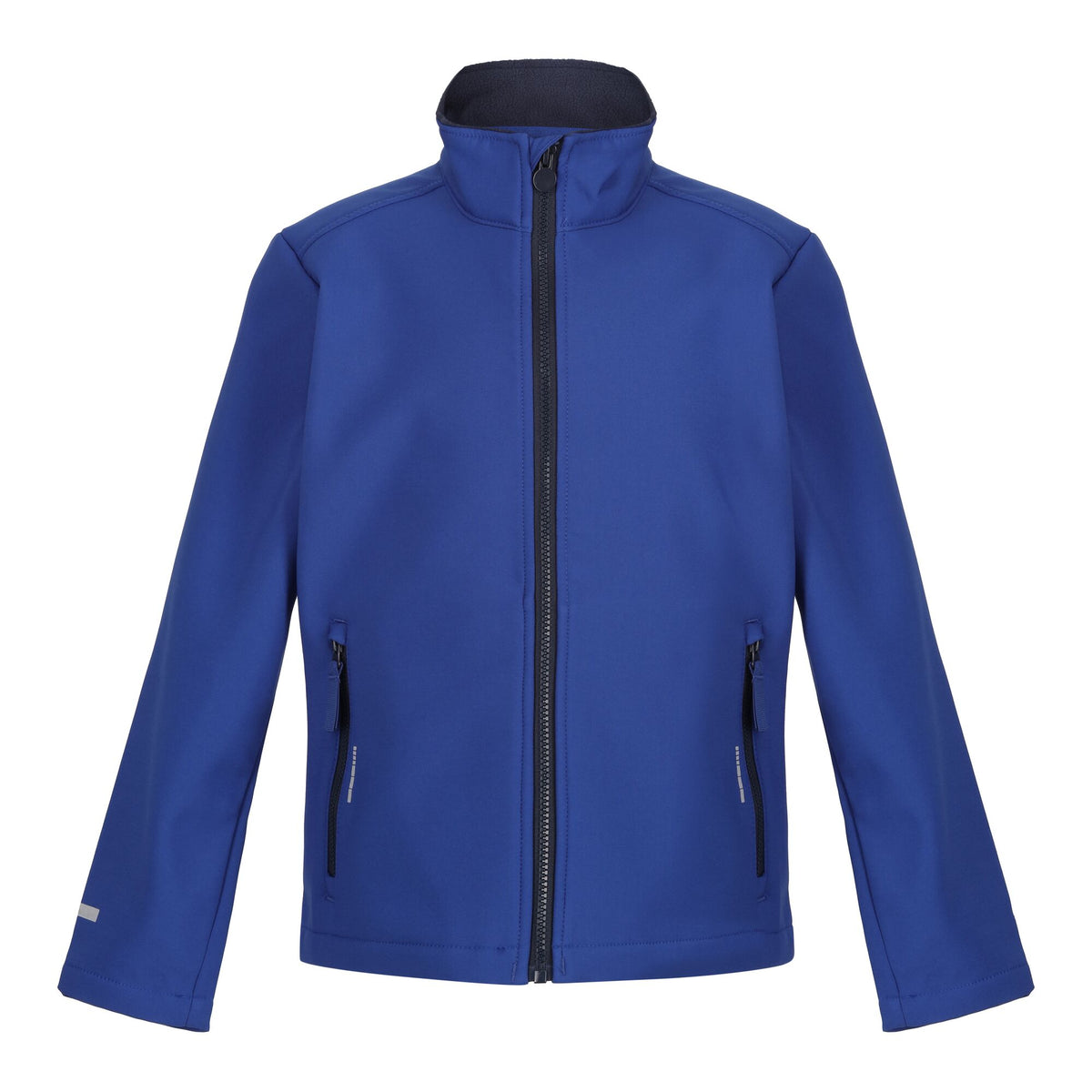 New Royal-Navy - Front - Regatta Professional Childrens-Kids 2 Layer Soft Shell Jacket