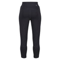 Seal Grey - Back - Regatta Womens-Ladies Holeen Stretch Breathable 3-4 Leggings