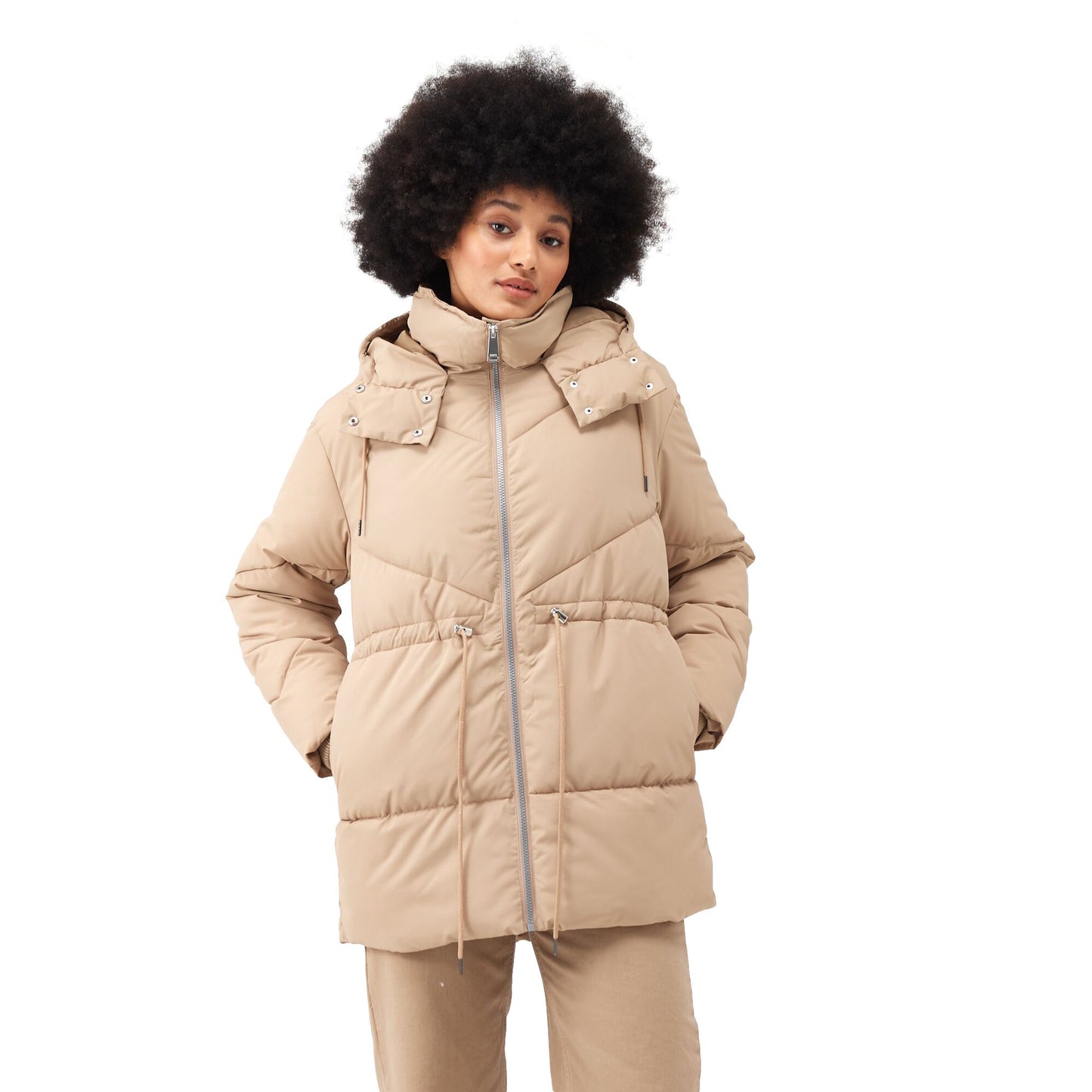 Barleycorn - Side - Regatta Womens-Ladies Rurie Baffled Padded Jacket