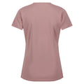 Dusky Rose - Back - Regatta Womens-Ladies Fingal VII Logo T-Shirt
