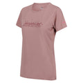Dusky Rose - Side - Regatta Womens-Ladies Fingal VII Logo T-Shirt