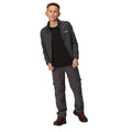 Seal Grey-Black - Lifestyle - Regatta Childrens-Kids Highton IV Full Zip Fleece Jacket