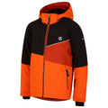 Puffins Orange-Black - Side - Dare 2B Childrens-Kids Steazy Ski Jacket