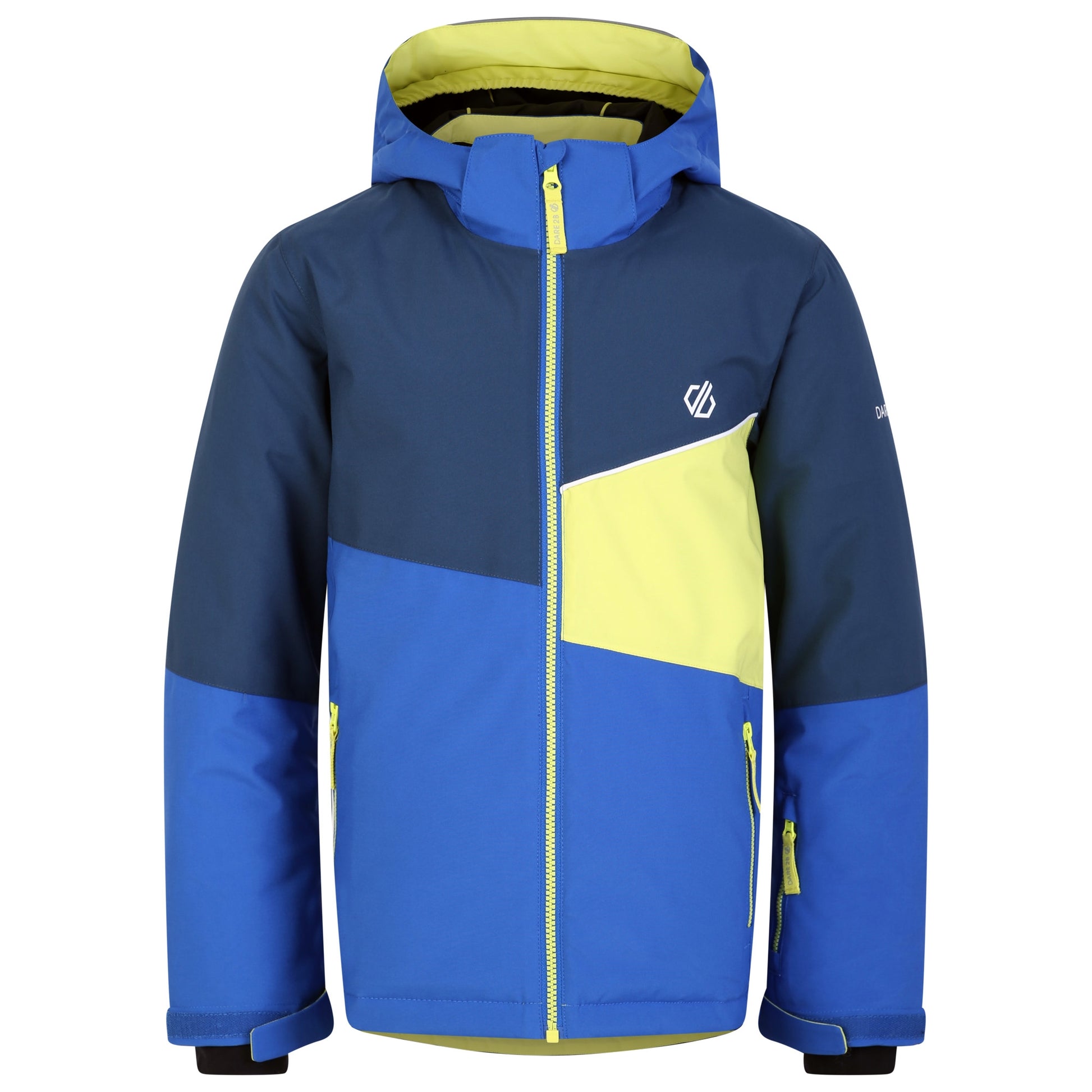 Olympian Blue-Moonlight Denim - Front - Dare 2B Childrens-Kids Steazy Ski Jacket