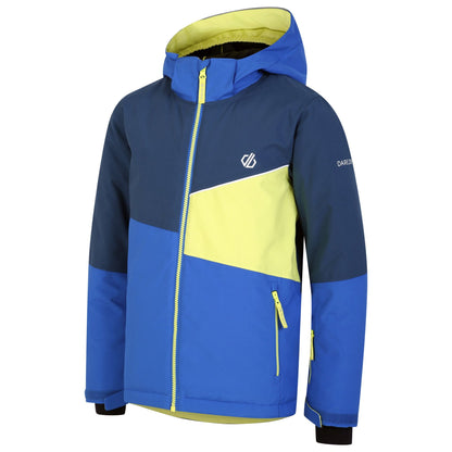 Olympian Blue-Moonlight Denim - Side - Dare 2B Childrens-Kids Steazy Ski Jacket