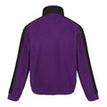 Juniper Purple-Black - Back - Regatta Mens Vintage Fleece Top