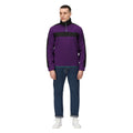 Juniper Purple-Black - Lifestyle - Regatta Mens Vintage Fleece Top