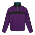 Juniper Purple-Black - Front - Regatta Mens Vintage Fleece Top