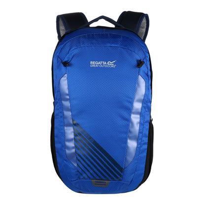 Imperial Blue - Front - Regatta Britedale Logo 20L Backpack