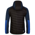 Olympian Blue-Moonlight Denim - Back - Dare 2B Mens Touring Contrast Panel Hybrid Jacket