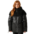 Black - Side - Regatta Womens-Ladies Christian Lacroix Sete Baffled Padded Jacket