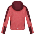 Mineral Red-Burgundy - Back - Regatta Childrens-Kids Dissolver VII Full Zip Fleece Jacket
