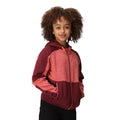 Mineral Red-Burgundy - Lifestyle - Regatta Childrens-Kids Dissolver VII Full Zip Fleece Jacket