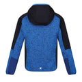 Strong Blue-Navy - Back - Regatta Childrens-Kids Dissolver VII Full Zip Fleece Jacket